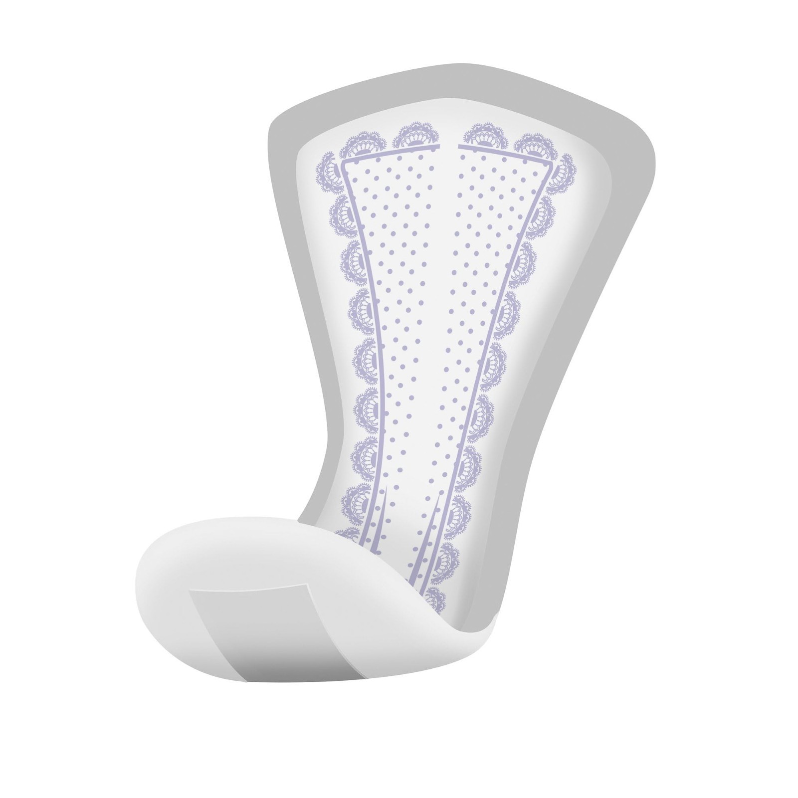 Incontinence Bladder Control Pads – Overnight Absorbency, 30 Count, Disposable L