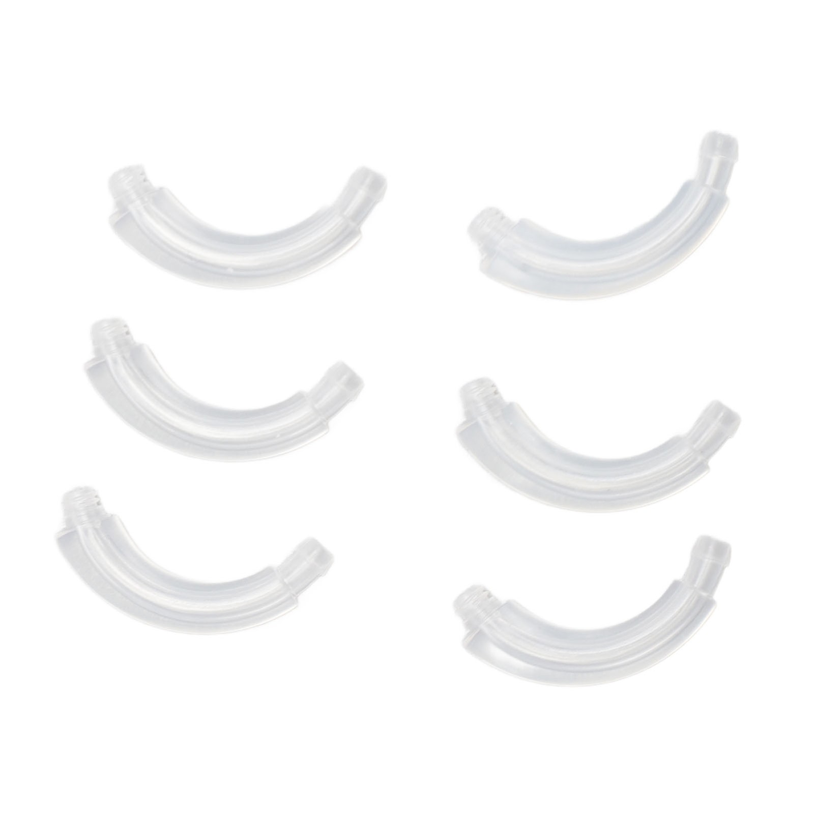 6PCS Hearing Aid Replacement Ear Hooks Ergonomic Plastic Ear Hook Part For P CHU