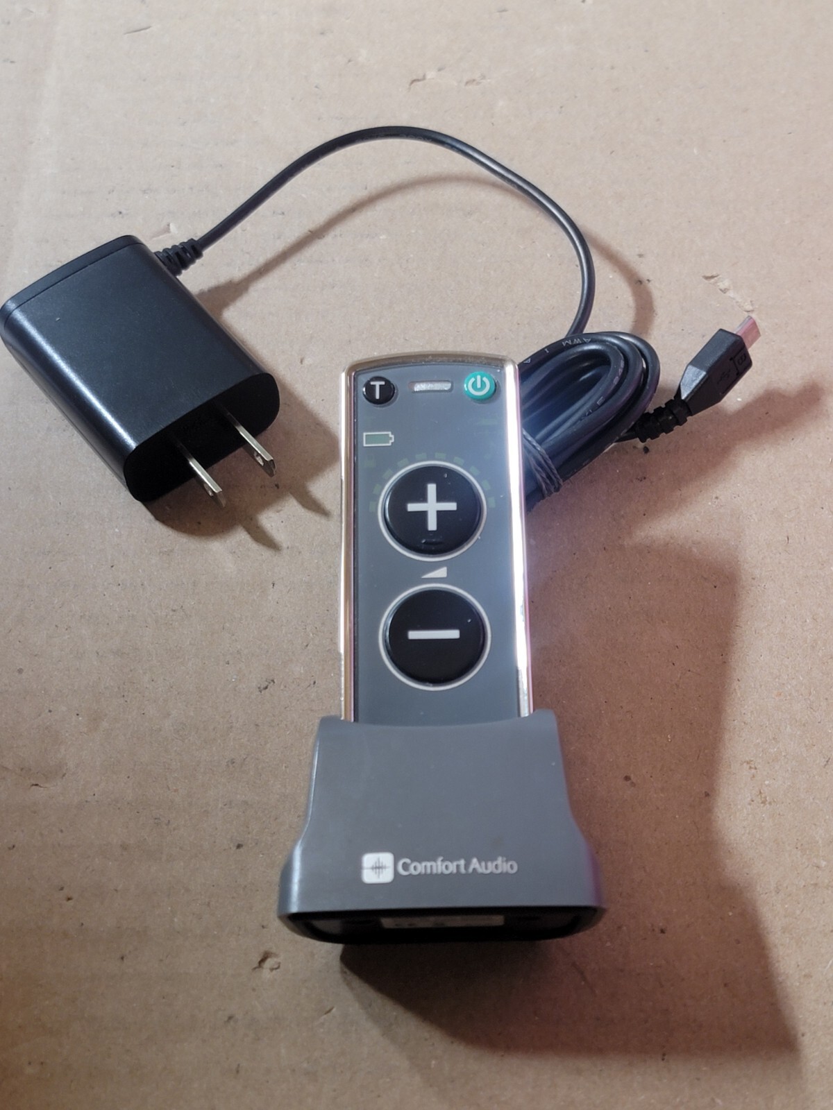 Comfort Audio Duett Personal Sound Hearing Amplifier CD0550 + CD0650 Dock Charge