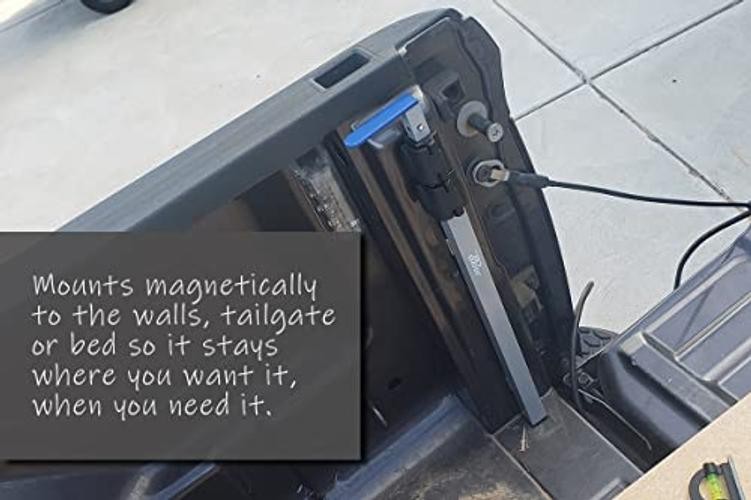 Magnetically Mounted, 5′ Telescoping Truck Bed Cargo Retrieval Hook/Extendable