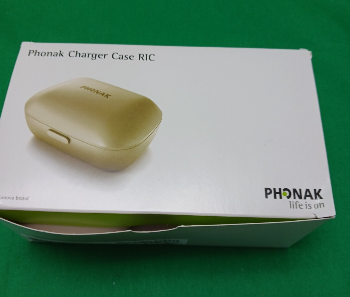 Phonak Hearing Aid Charger Case RIC With Power Supply & USB Cord