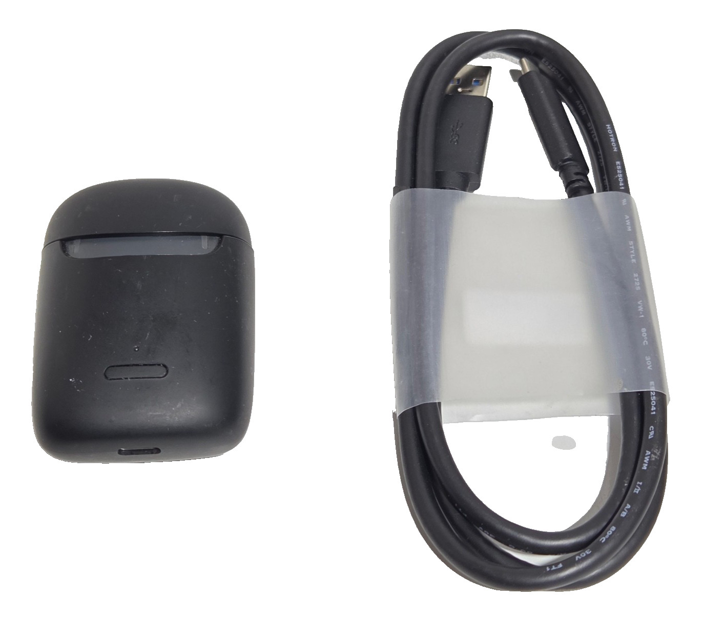 Connexx Slim-RIC Model Hearing Aid Travel Charger 2 Case Black include USB cord