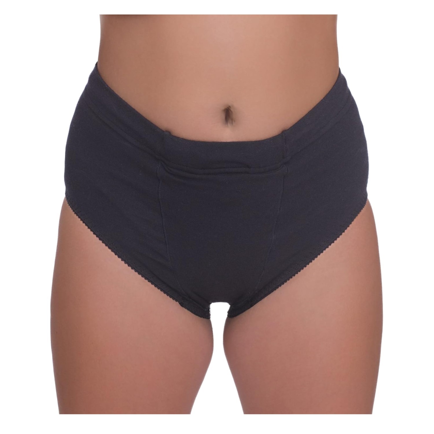 Women’s Vulvar Varicosity Relief Briefs – 3X-Large Compression Support in Black