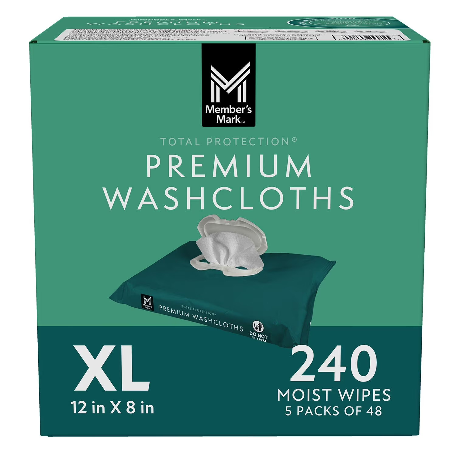 Member’s Mark Adult Washcloths, 240 ct. FREE SHIPPING