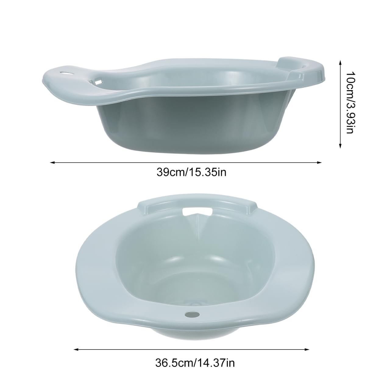 Healifty Portable Sitz Bath For Toilet Seat Postpartum Care And Steam Basin