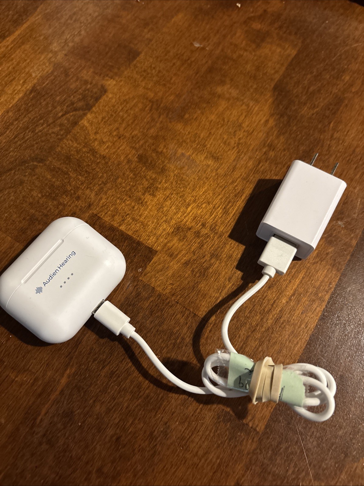 Audience Hearing Atom 2 Wireless Earbuds with Charging Case and Adapter