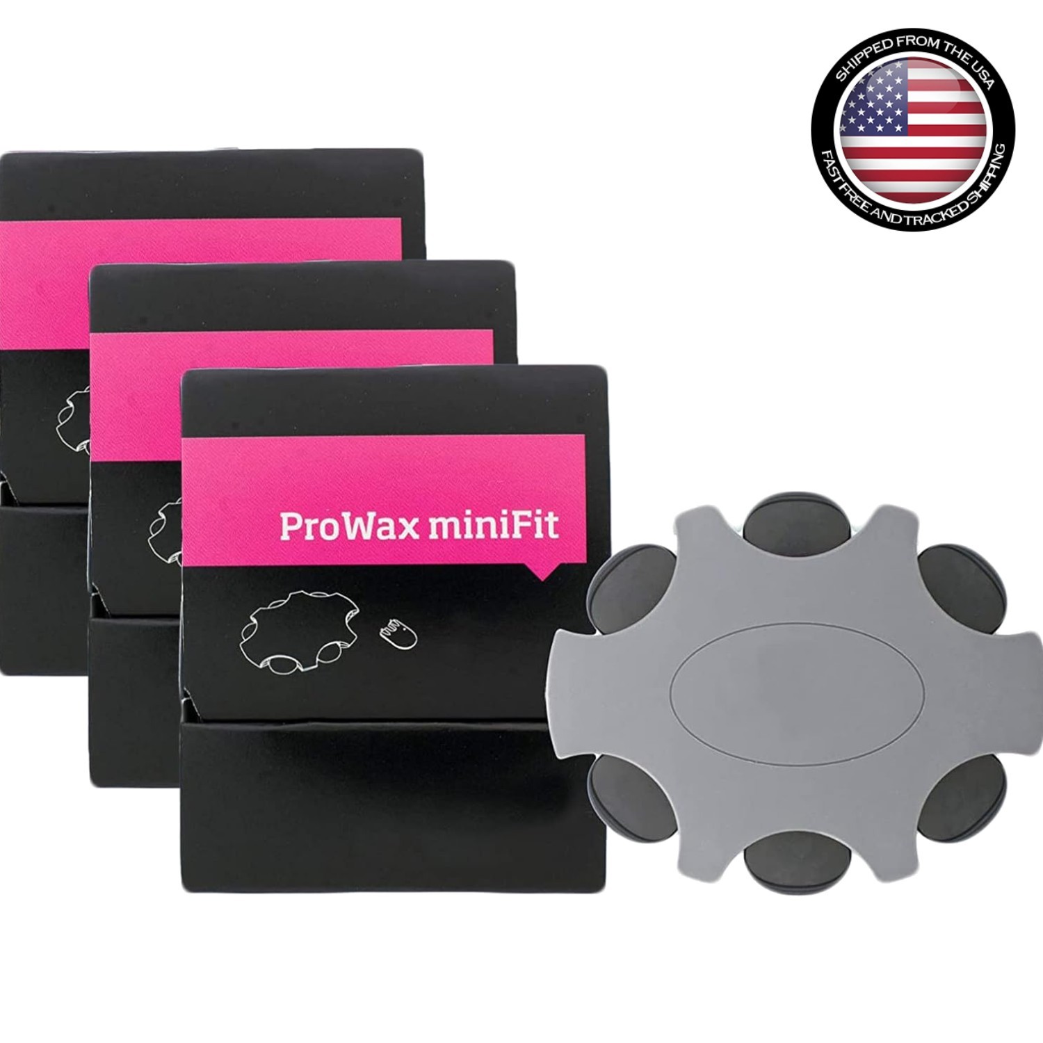 Oticon Hearing Aid Wax Guards – 18 Filters in 3 Convenient Packs for Maintenance