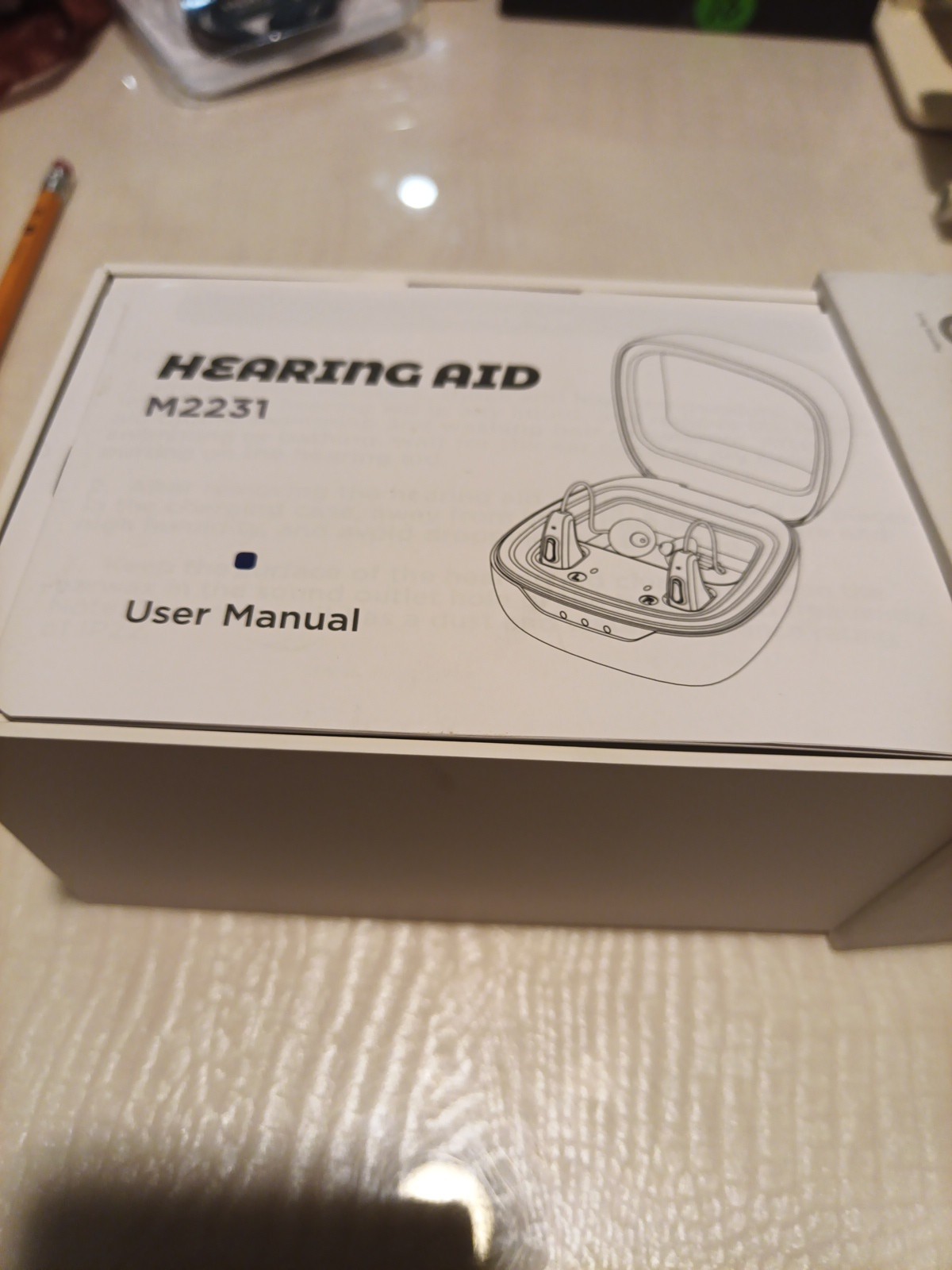 NVOTBY New Hearing Aid Rechargeable Model:M2231 Seniors. Adults. Open Box NEW
