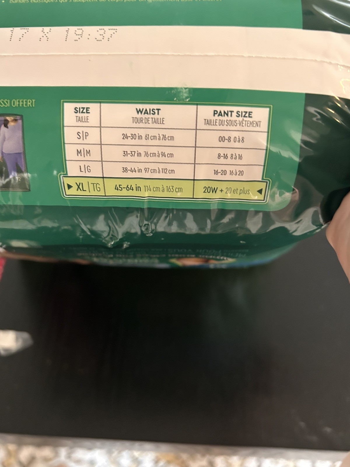 Depend Fit-Flex Underwear Women XL Maximum Absorbency 15 Pack Sealed