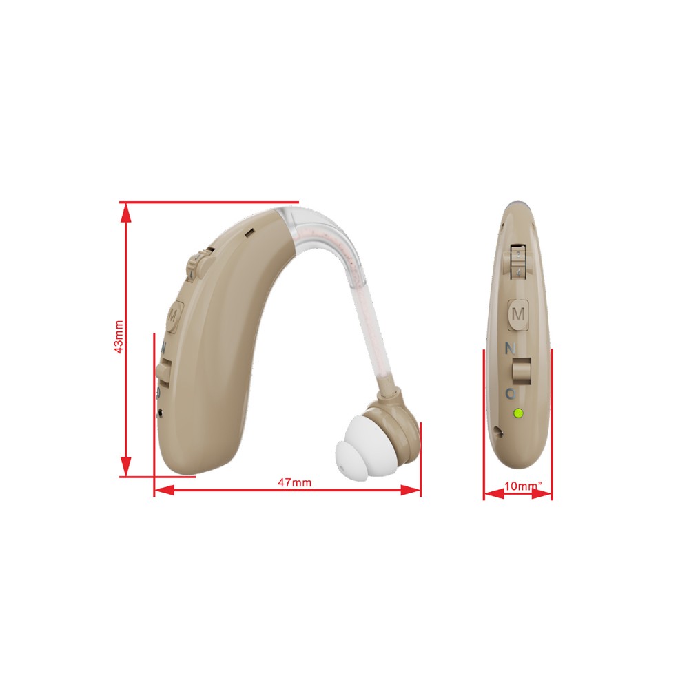 Hearing Aids for Seniors Rechargeable with Noise Cancelling and Volume Control