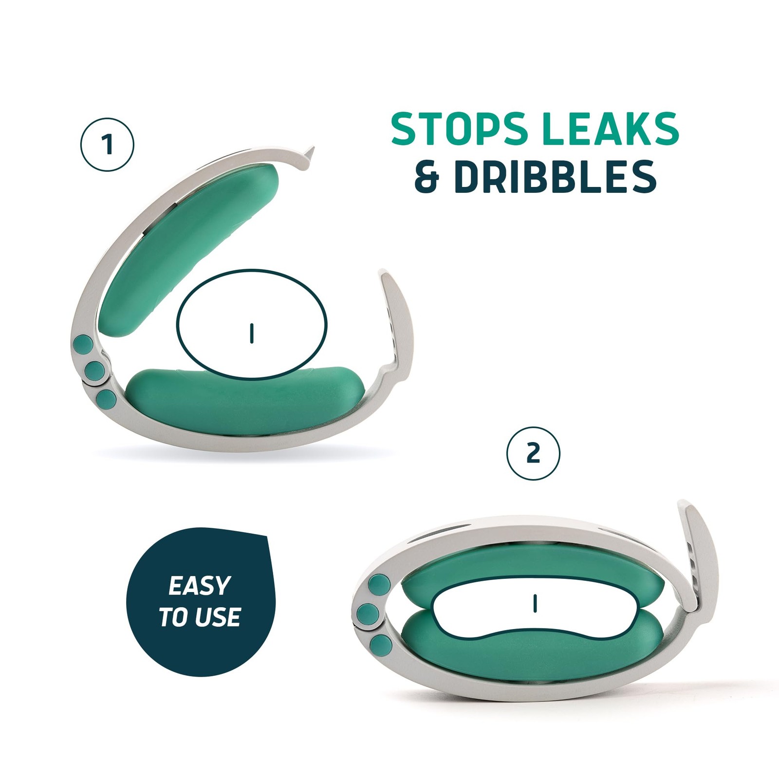 Adjustable Urinary Incontinence Clamp with Travel Bag – Men’s Products
