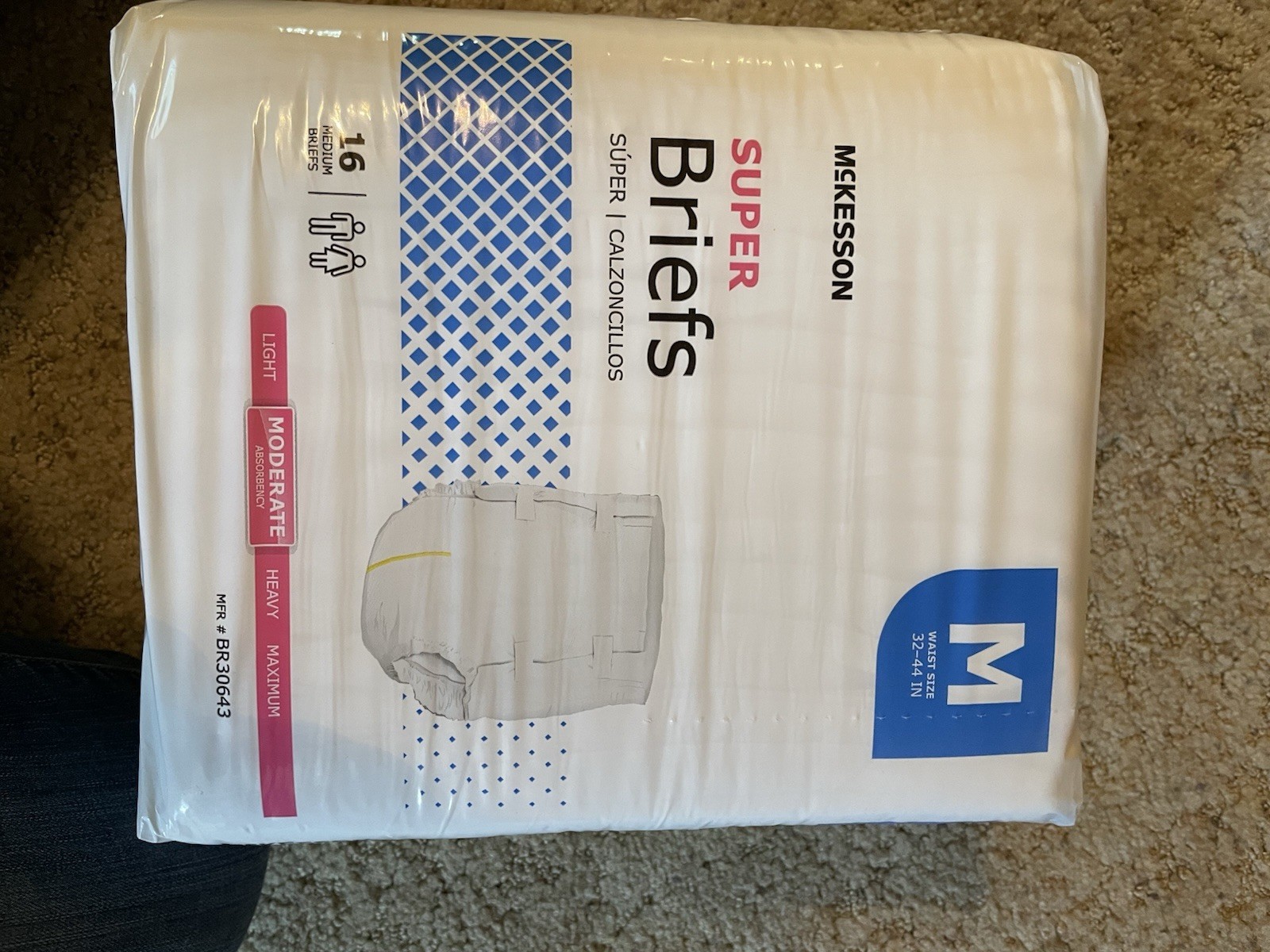 McKesson Ultra Underwear Incontinence Pant – Medium Size (Pack of 20)