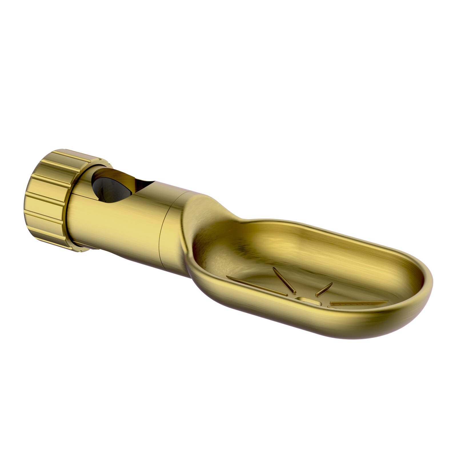 evekare 32mm Brushed Brass Soap Holder