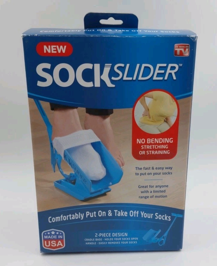 New in Box Allstar Innovations SK112 Sock Slider Sockslider – Blue Made In USA