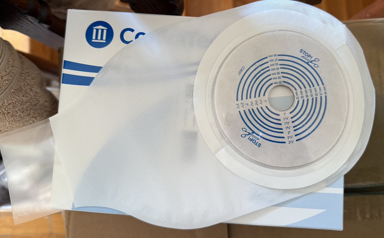 2 Convatec ActiveLife Ostomy Pouch Drainable 19 to 64 mm 1pc System 125330 20 C