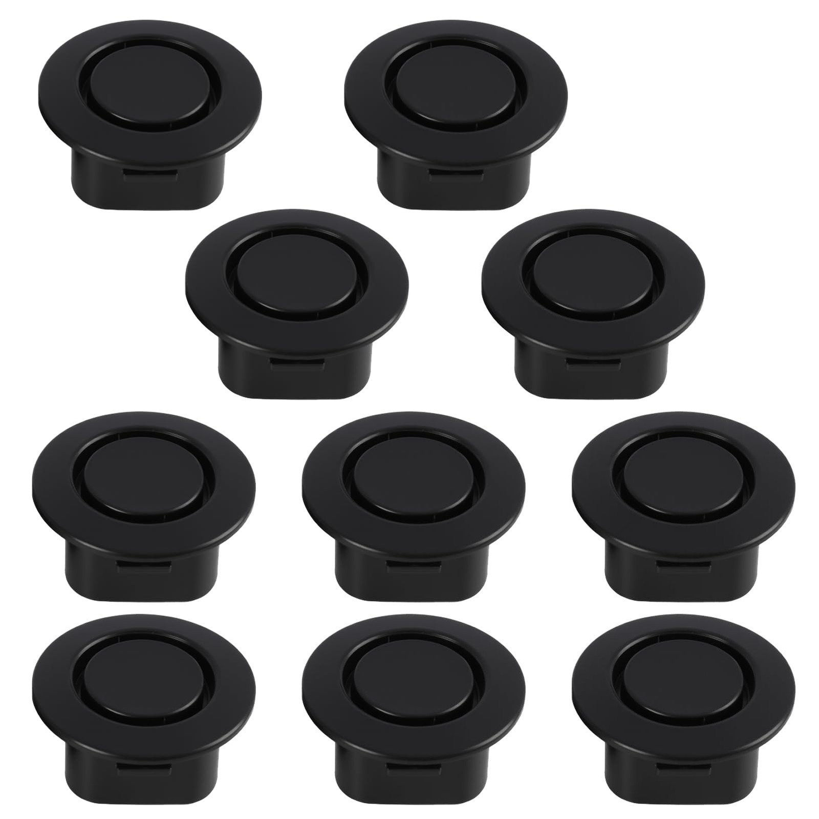 10 Pcs Car Bumper Hole Plugs, 22mm Universal Parking Sensor Delete Caps, Nylo…