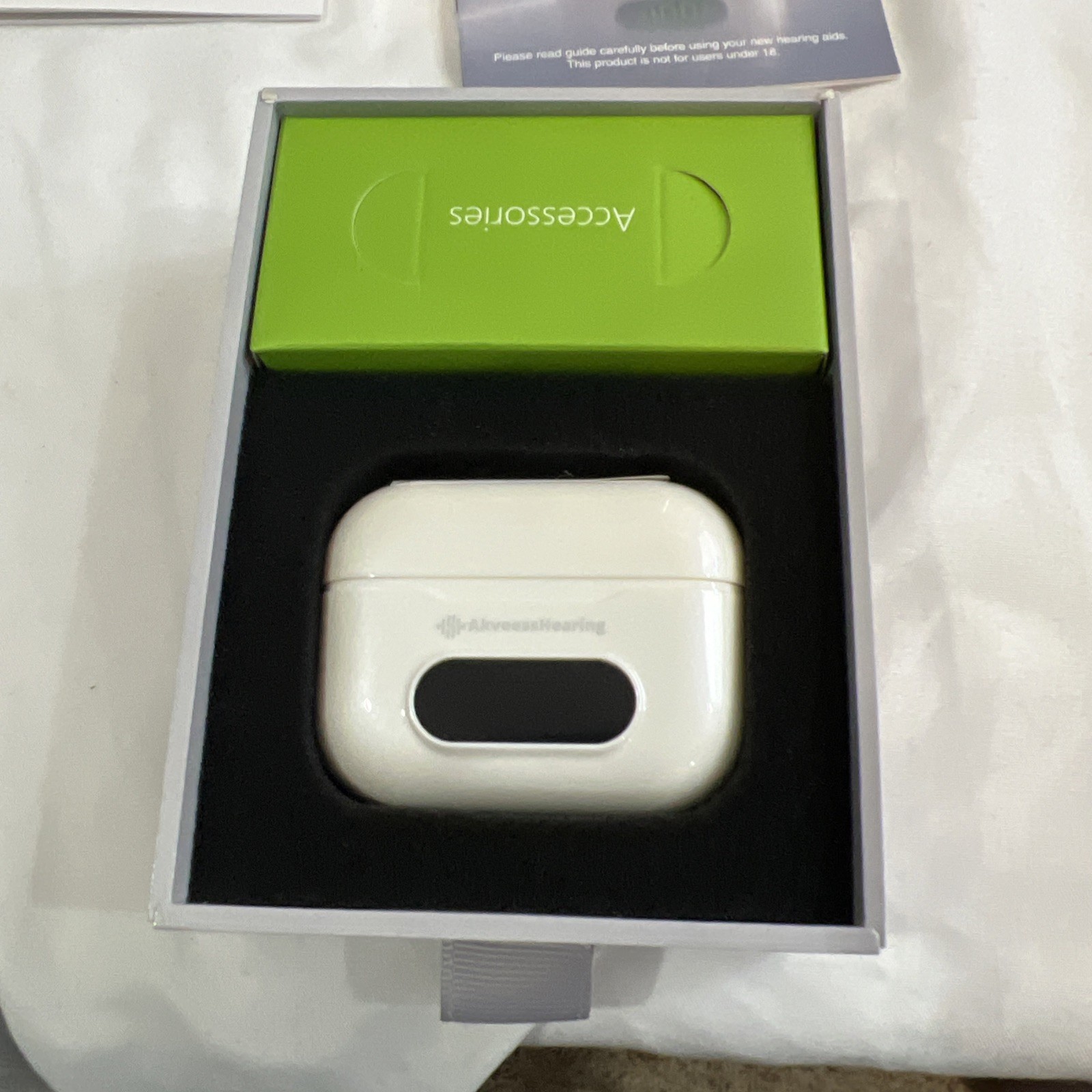 Hearing Aids for Seniors with Noise Cancellation & UV Cleaning, OTC 3 Scene M…