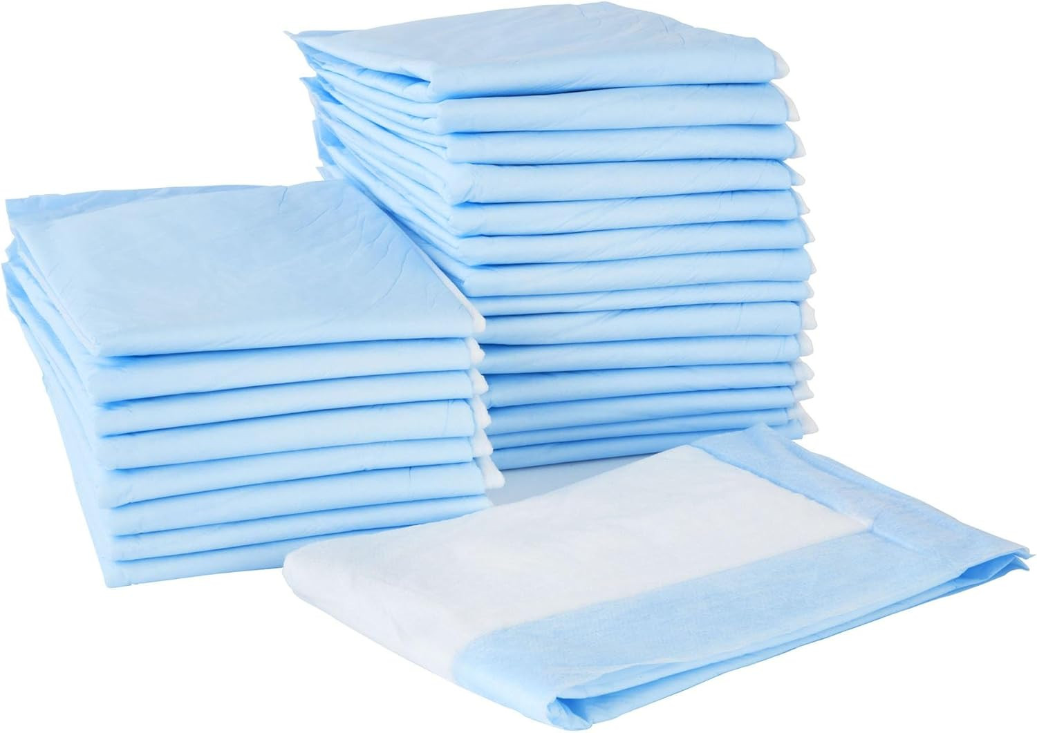 Underpads Disposable Bed Pads 17″ X 24″ [300 Count], Light Absorbency, Classic I