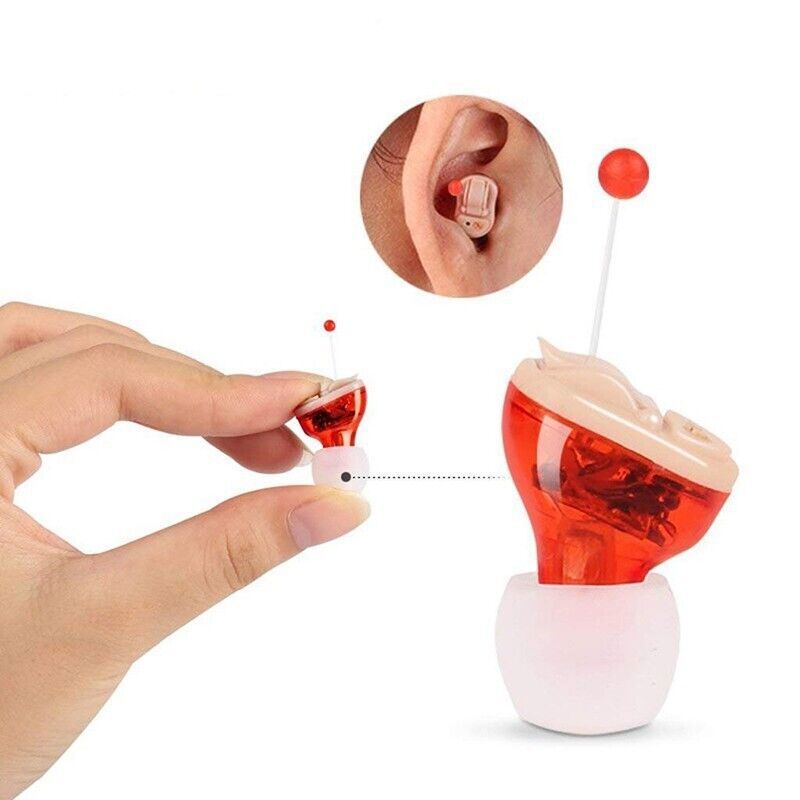 Mini Hearing Aids Sound Amplifier Device Enhancement Work 50hrs For Right Ear