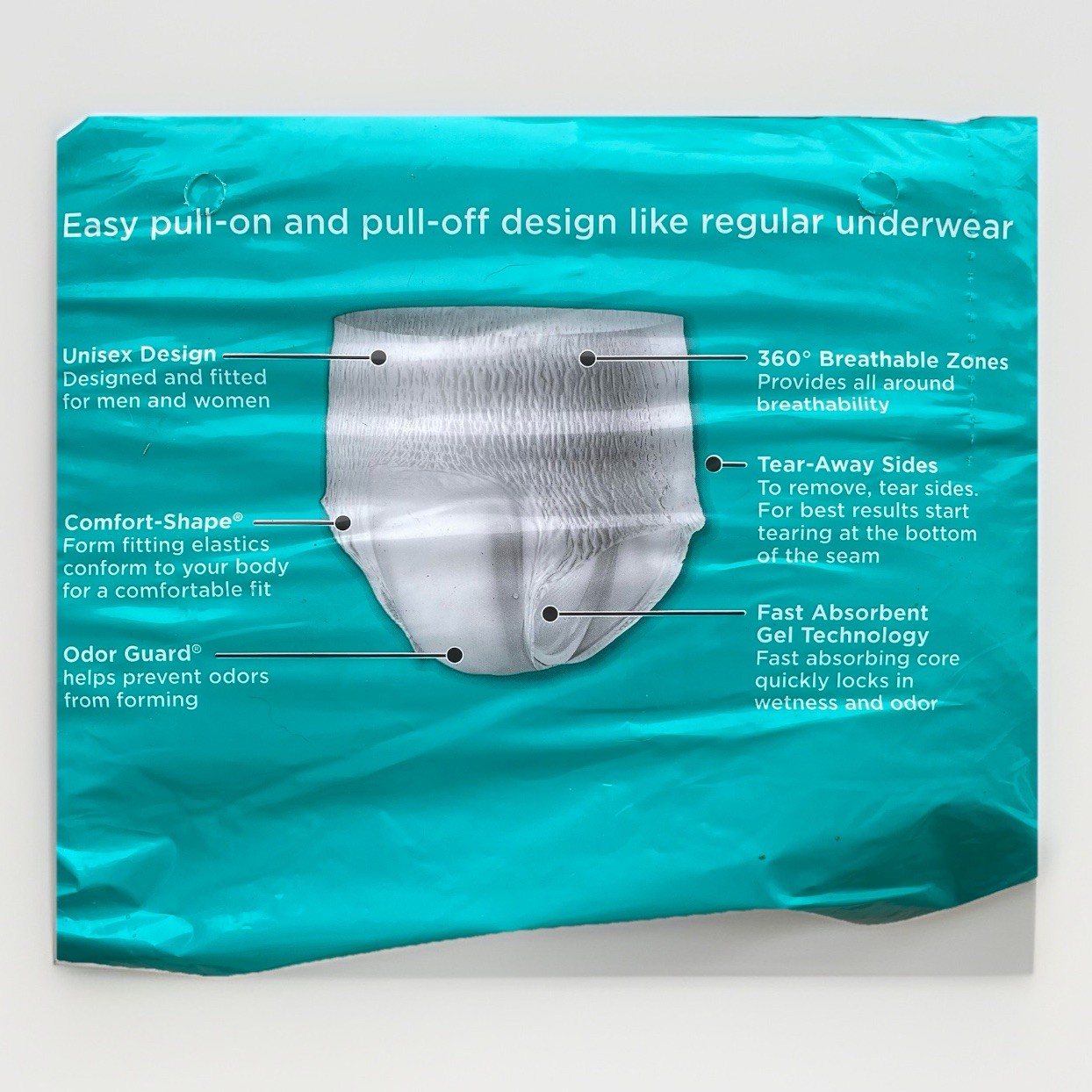 Rely Diaper Briefs Adult Diapers Small Adult 20″-34″ Pull up Underwear 20 Count