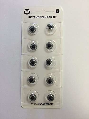 Large Open Ear Tips Widex EASYWEAR Instant Fit Hearing