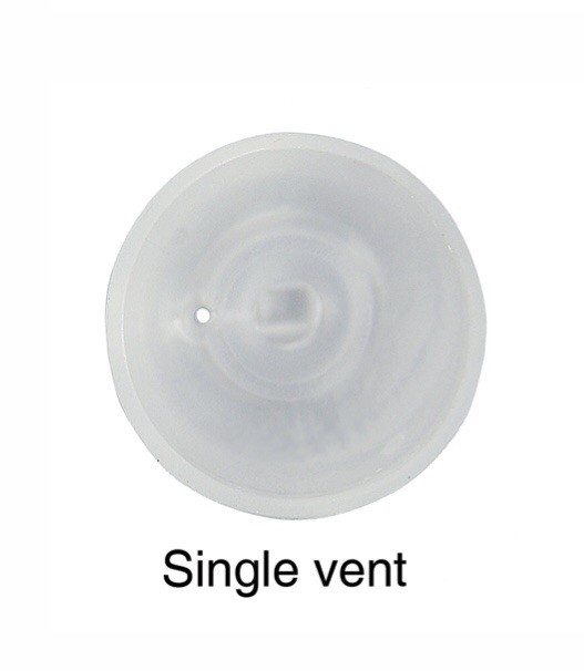 2 Packs Oticon miniFit 10mm Bass Single Vent Domes For Hearing Aids. 20 Total.