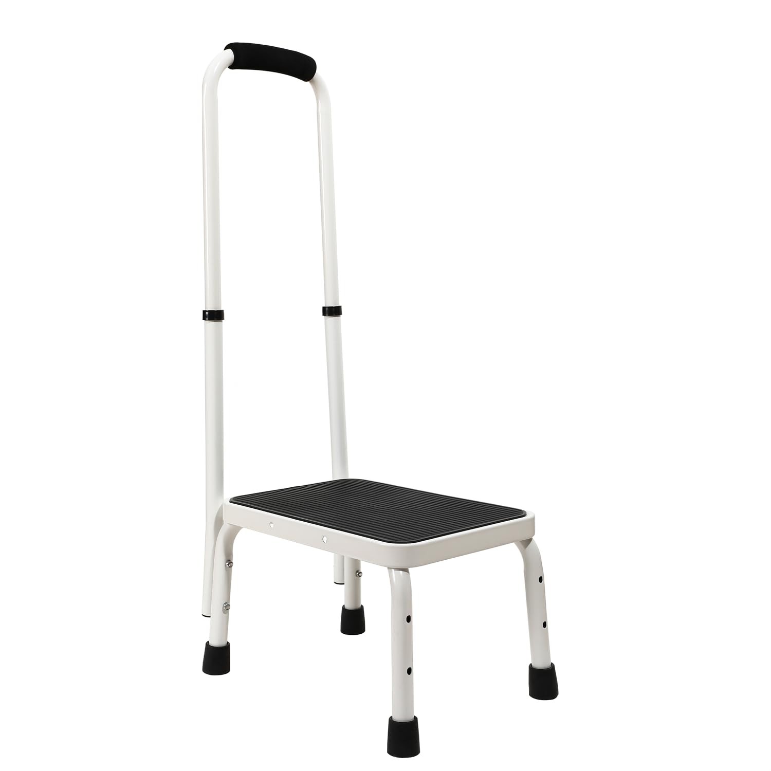 Step Stool with Handle for Ederly,Sturdy and Lightweight Stool with Anti-Skid…