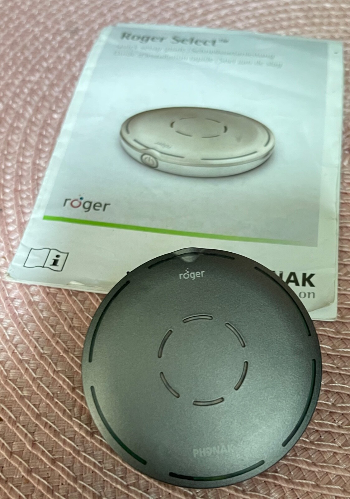 phonak roger select “ No Battery “ ***Read description **