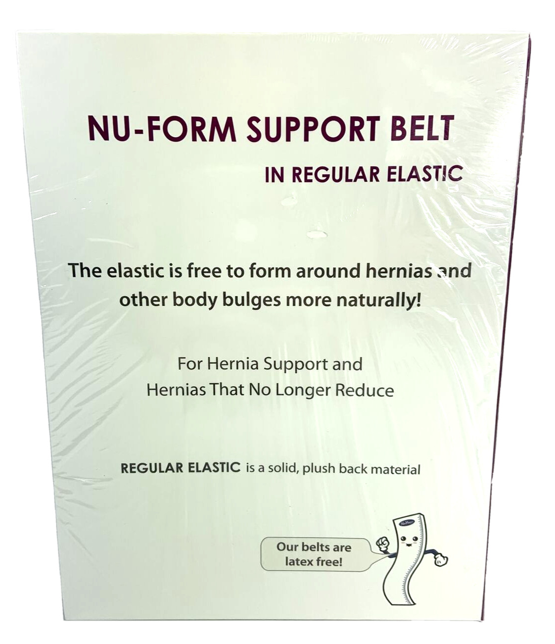 Nu-Form Support Belt BG6348-P-I ~ 7″ Right Beige Regular Elastic, XL 2-5/8″ Ring