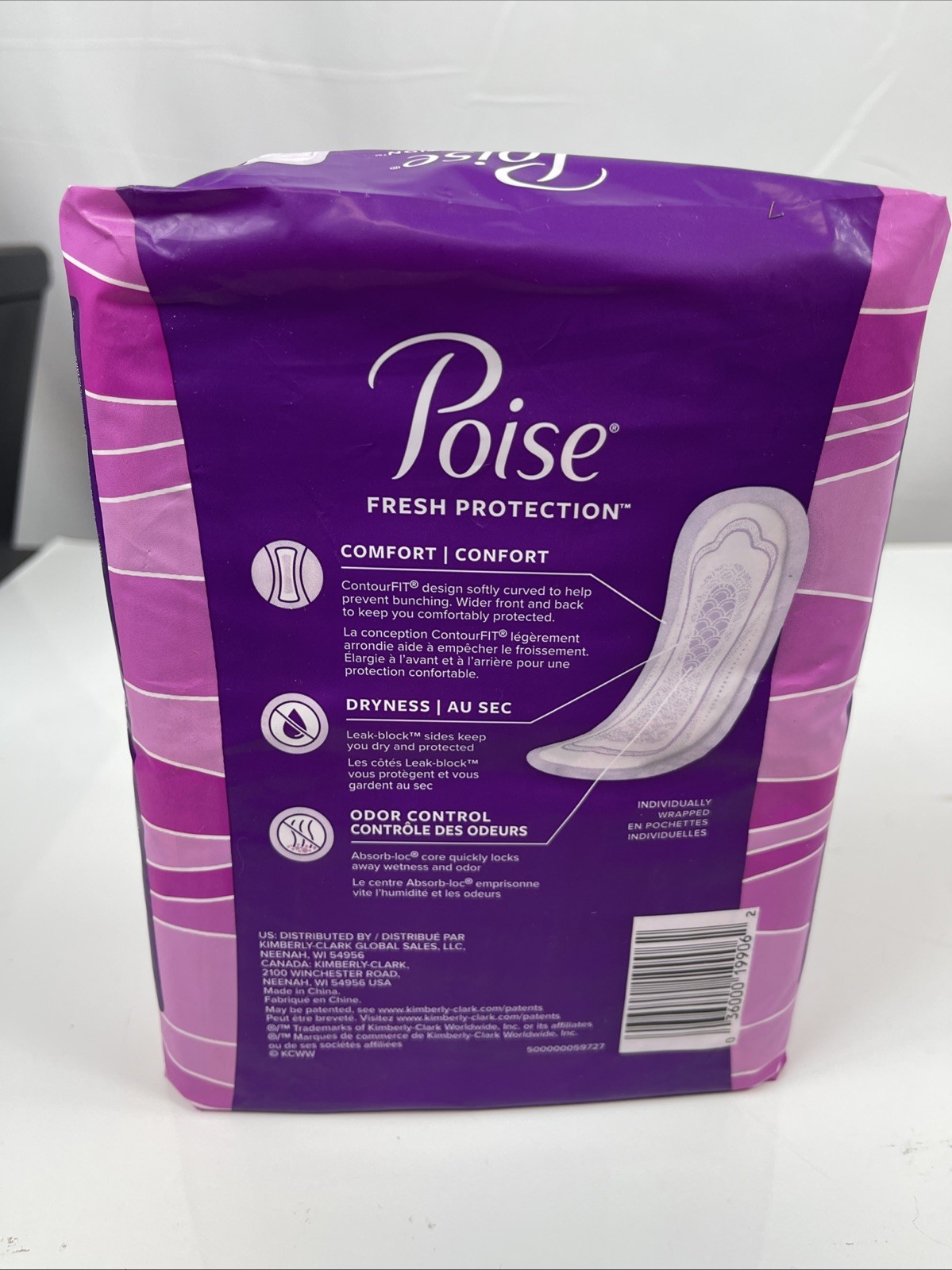 Poise Fresh Protection Pads Light Long Clean Dry Fresh – 24 Pack