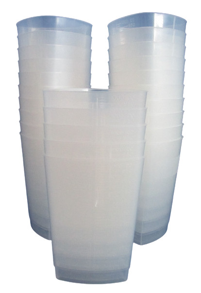 Medegen Polypropelene Triangular Graduated Measuring Container 32oz/1000cc