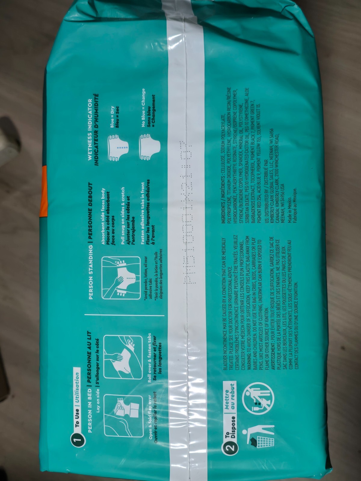 Depend Fresh Protection Adult Incontinence Briefs With Tabs L|G 16 Count NEW