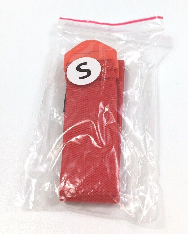 Fastomy non-slip Red Ostomy Belt Compatible with Convatec & Hollister