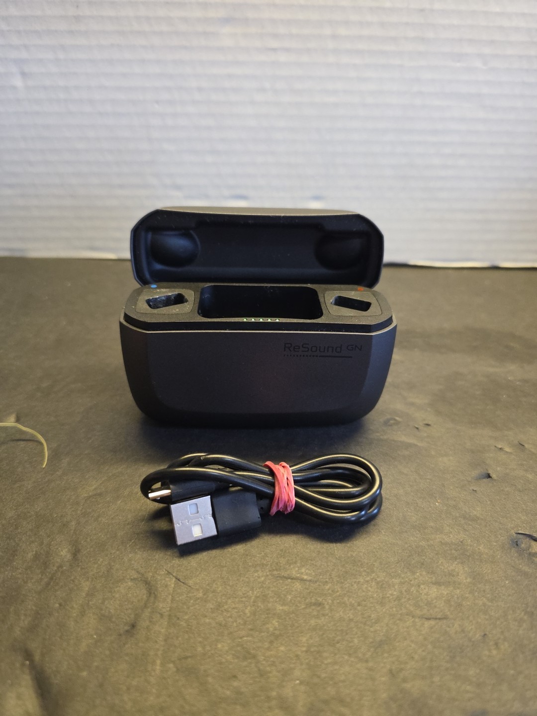 ReSound GN Rechargeable CHARGING CASE ONLY C-1 Charcoal Gray
