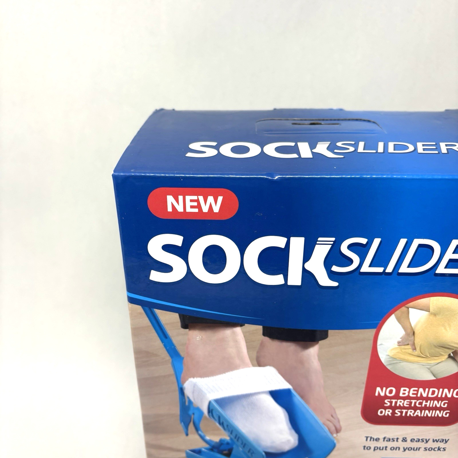 Sock Slider As Seen On TV 2 Piece Design New in Sealed Box