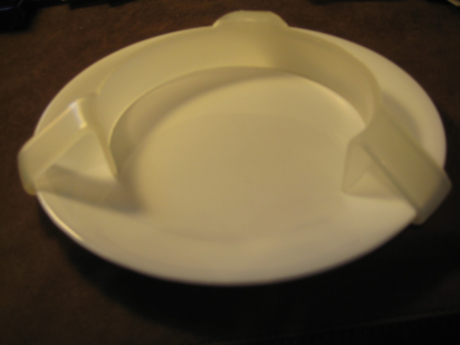 Food Bumper by Maddak in Clear Plastic – Plate Not Included