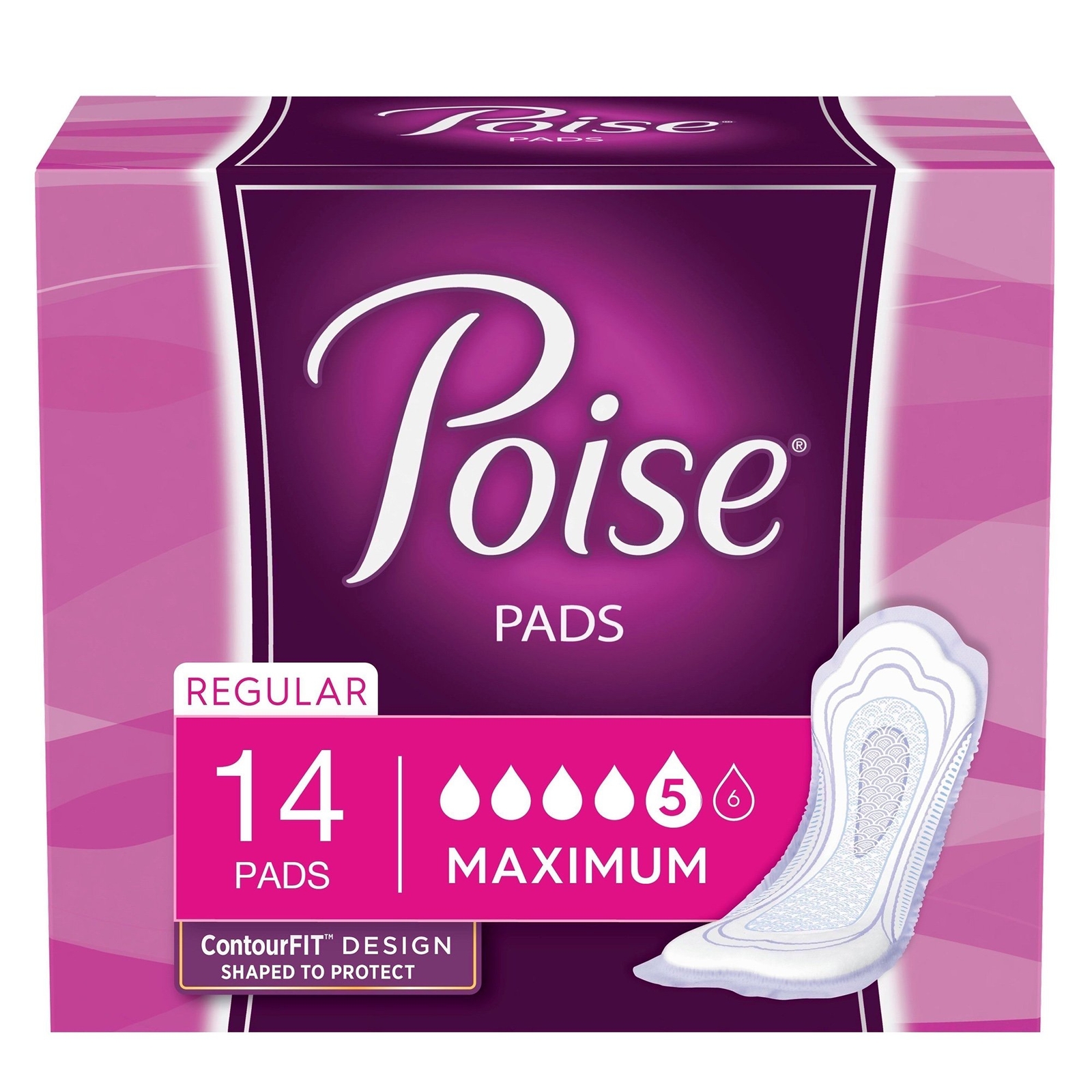 Poise Ultra with Side Shields Pack(age) of 14