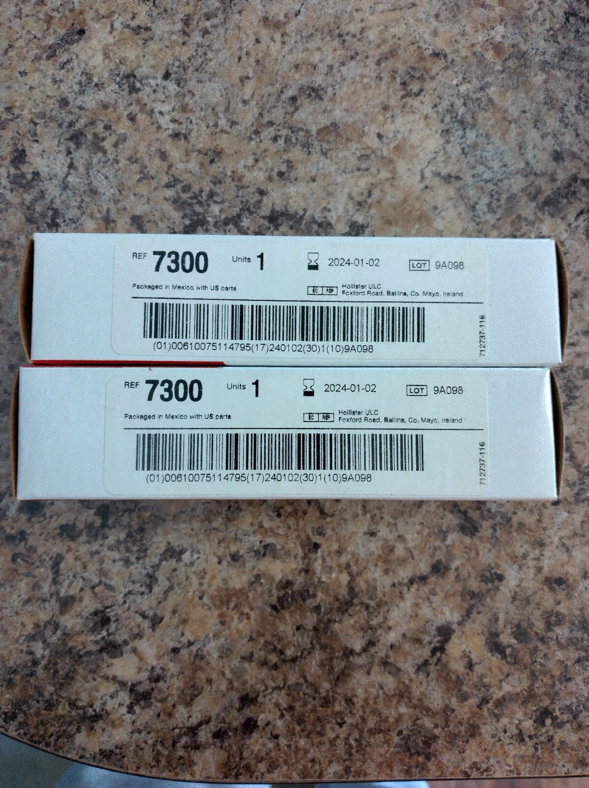 2 Hollister 7300 Adapt Beige Belts 34-65″ USA New