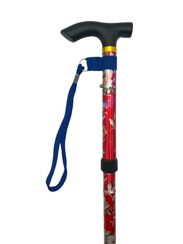 Comfort Axis Universal Walking Stick/Cane Wrist Cord, Stretch Elastic 2 pk Blue