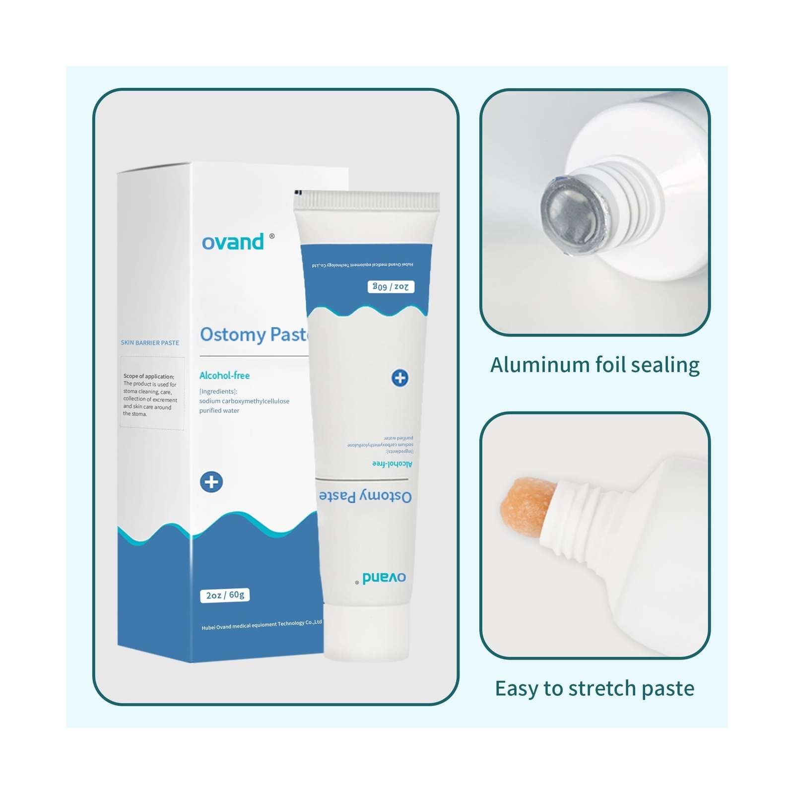 ostomy Filler Paste 2 oz. Tube (1 Tube)