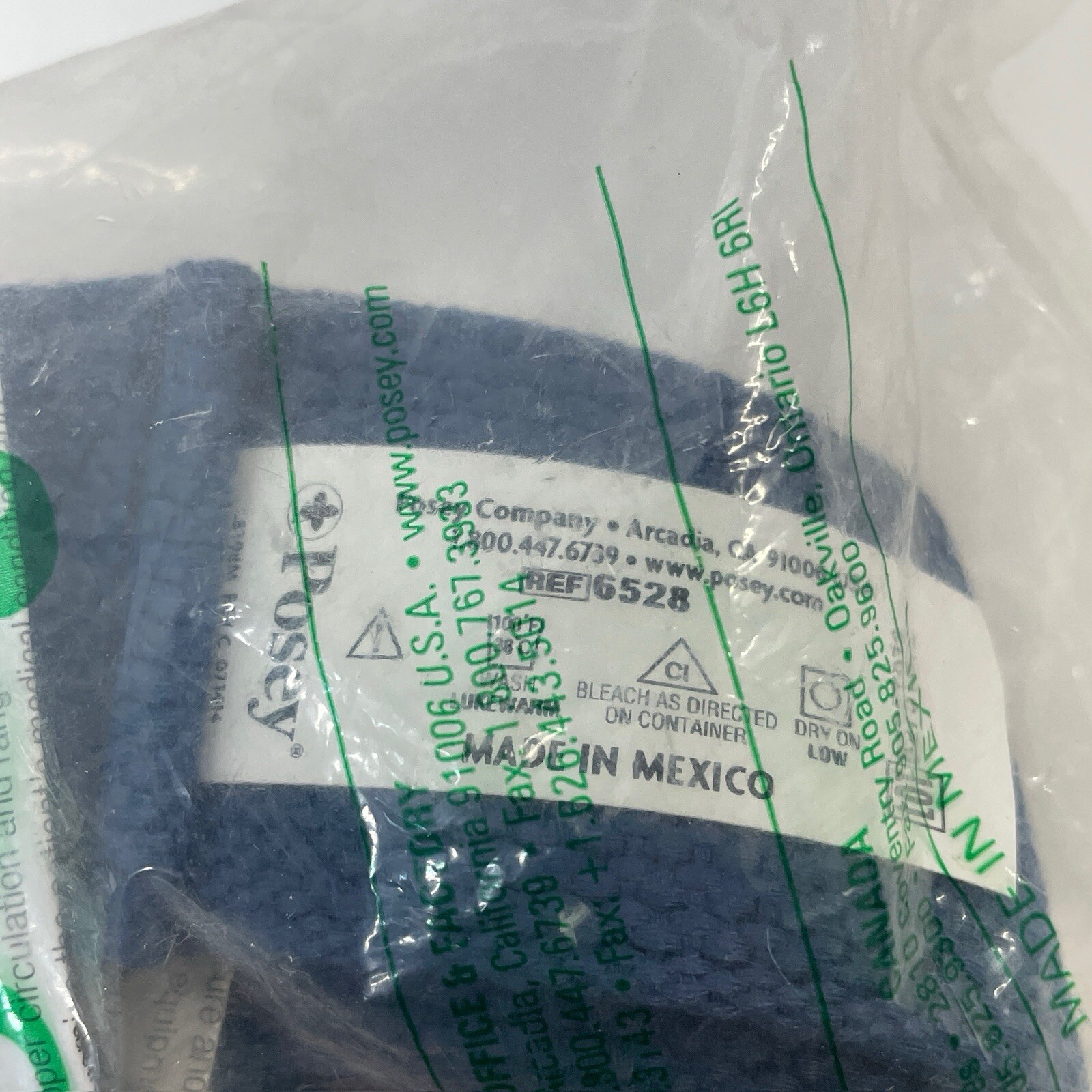Posey 6528 Navy Blue Hospital Nursing Lift Transfer Gait Belt -51-54″ NEW