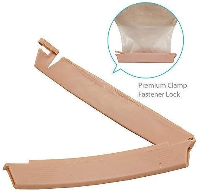 Colostomy Bags, 10PCS Two-Piece Drainable Pouches with Clamp Closure for Colonos