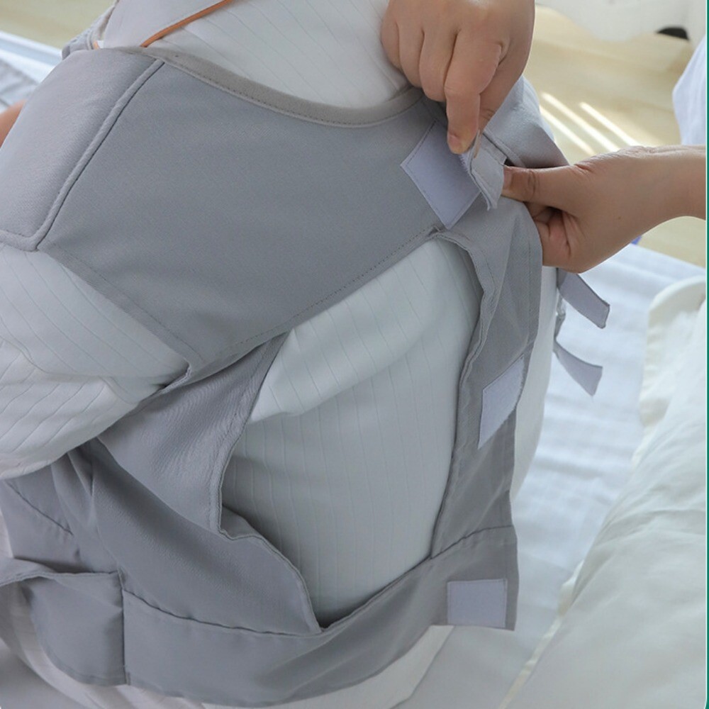 Alzheimer’s Restraint Belt Reinforced Immobilization Bedridden Patient Elderly