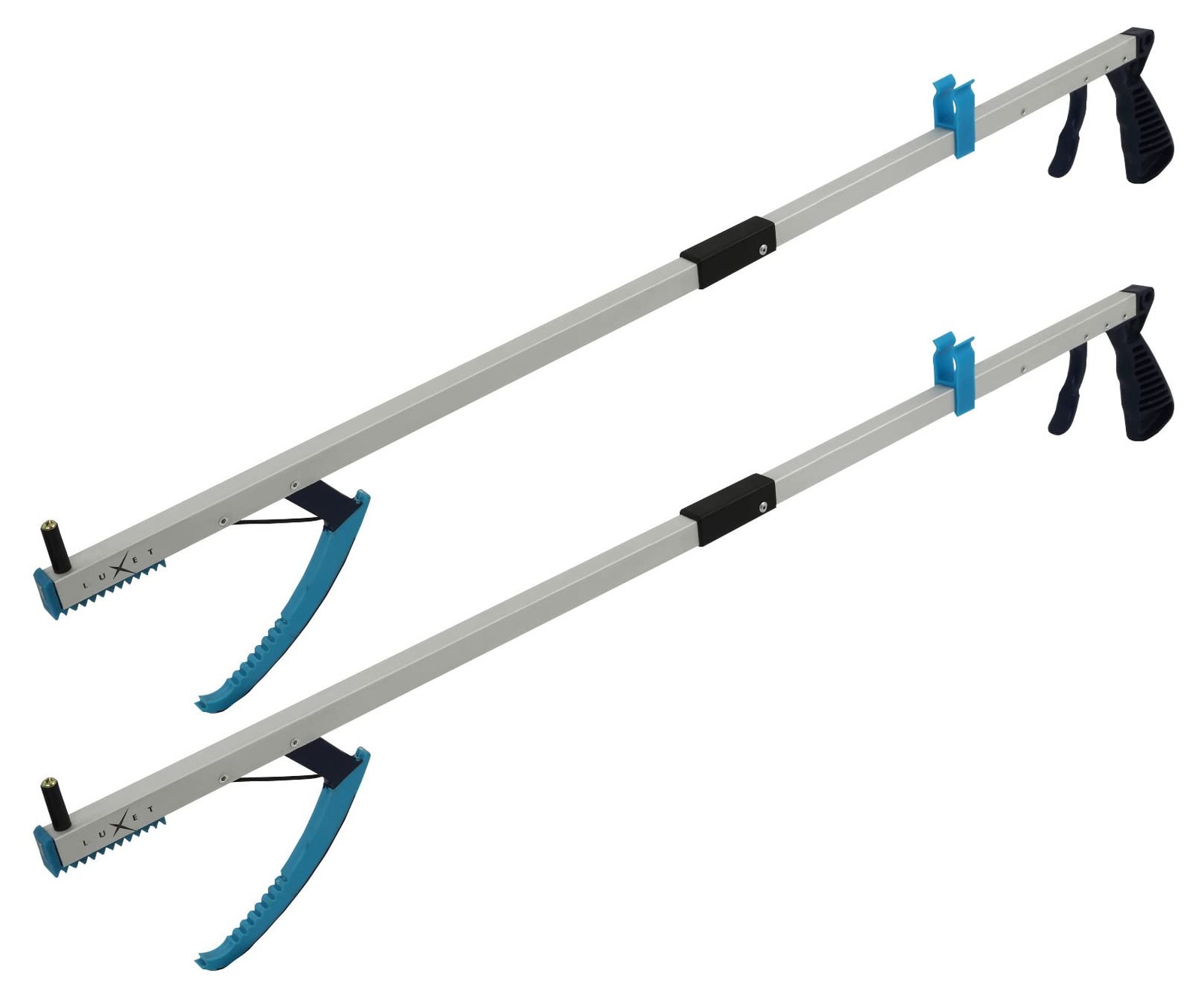 Grabber Tool 26″ Stick Strong Grip – 2 Pack – Aluminum Claw, Magnetic Tip, Li…