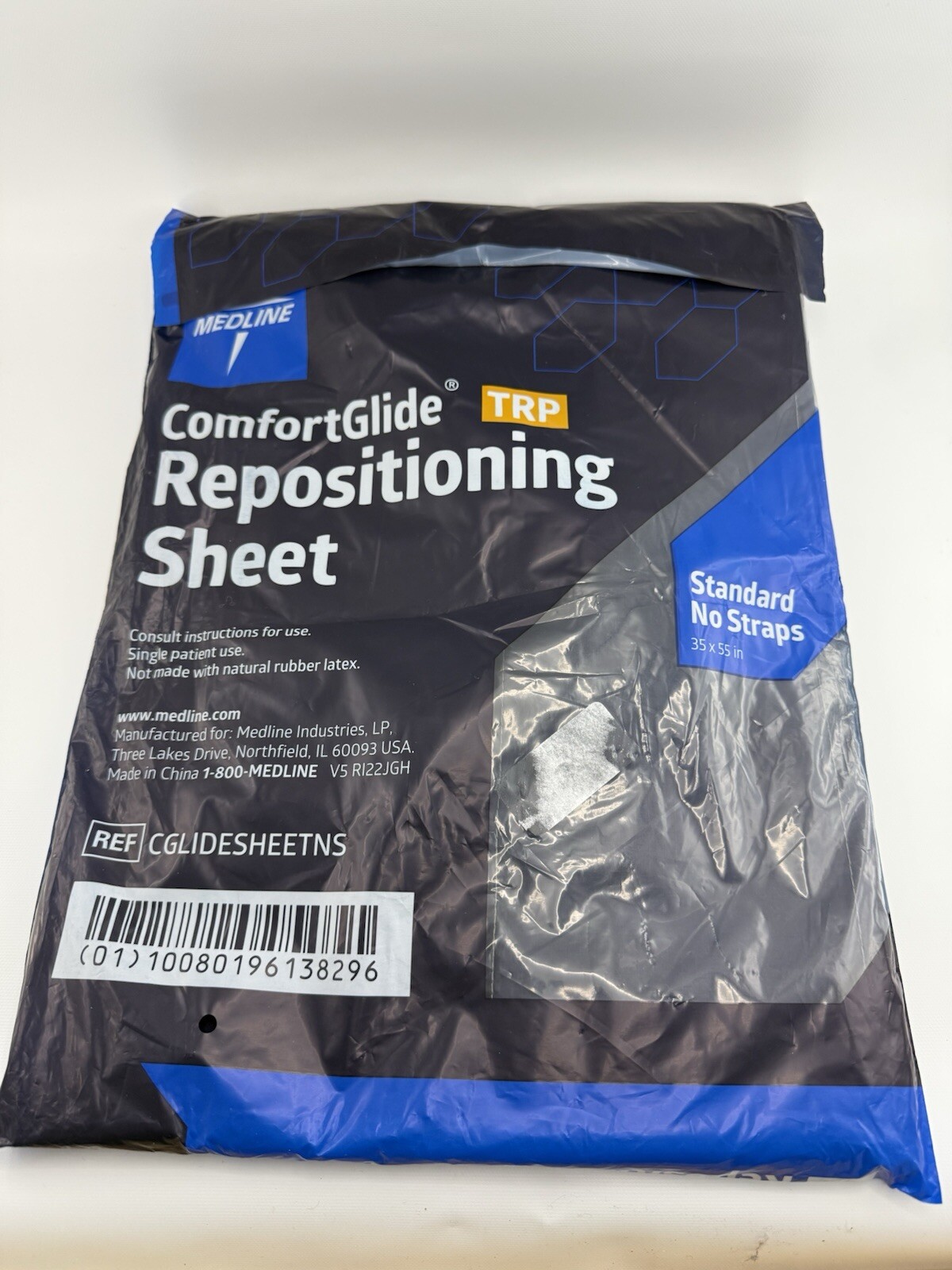 Medline Comfort Glide Repositioning Sheet 35″ x 55″ CGLIDESHEET- No Straps