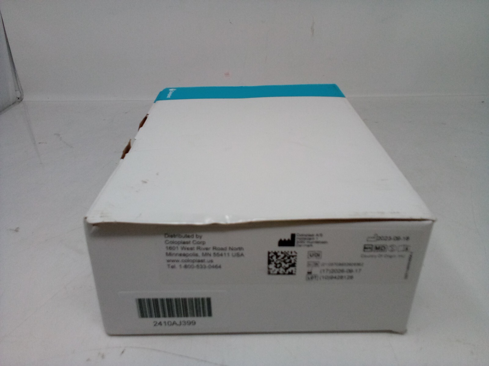 Ostomy Pouch SenSura Mio 2-Piece Easiclose Wide CutletTransparent Circ Box of 10