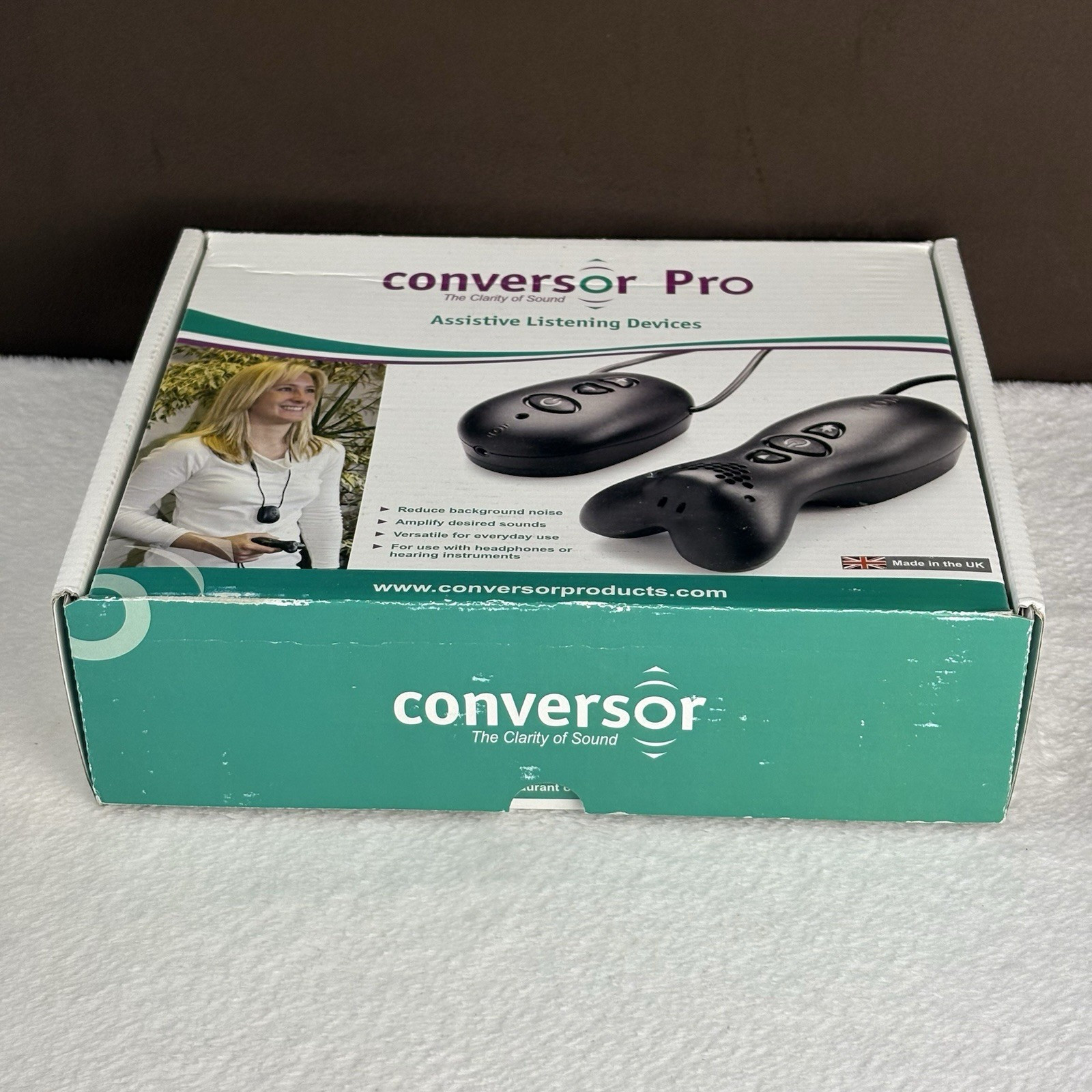Conversor Pro Personal FM Assistive Listening Devices Hearing Aid Kit COMPLETE!