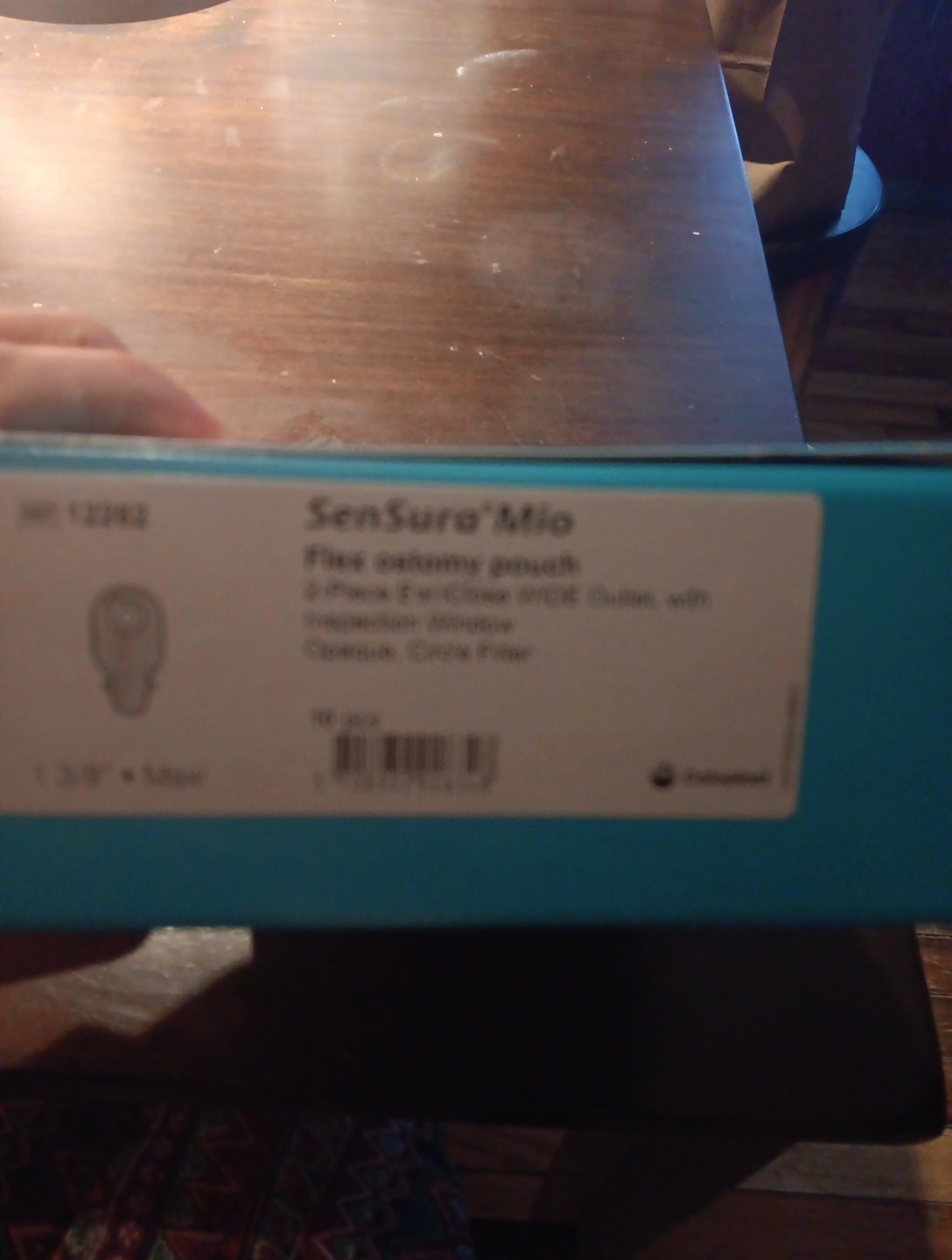 SenSura Mio Flex EasiClose Drainable 2pc System Ostomy Pouch 35 mm Flange 10 Ct