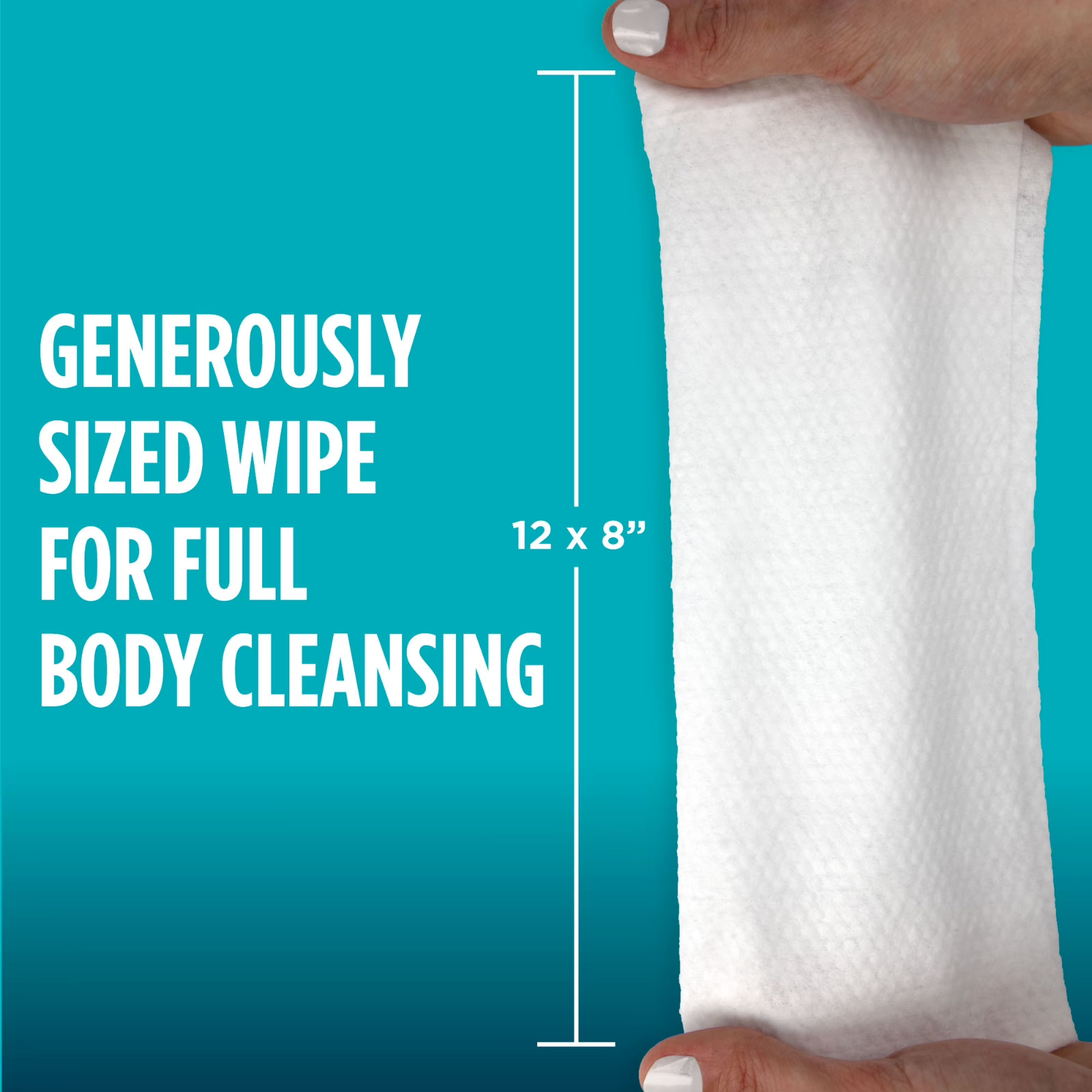 Assurance Premium Disposable Washcloth 96 Pack of 3 Wipes XL Count | Extra Large