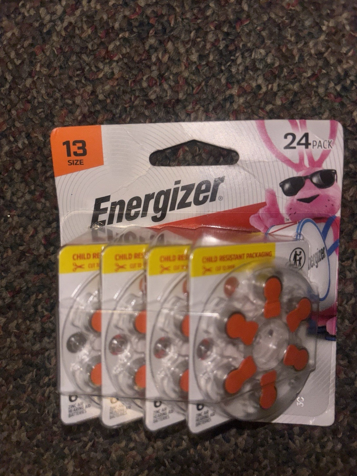 Energizer Zinc Air Hearing Aid Batteries Size13 AZ13DP-24 Exp. 05/28 Or Later